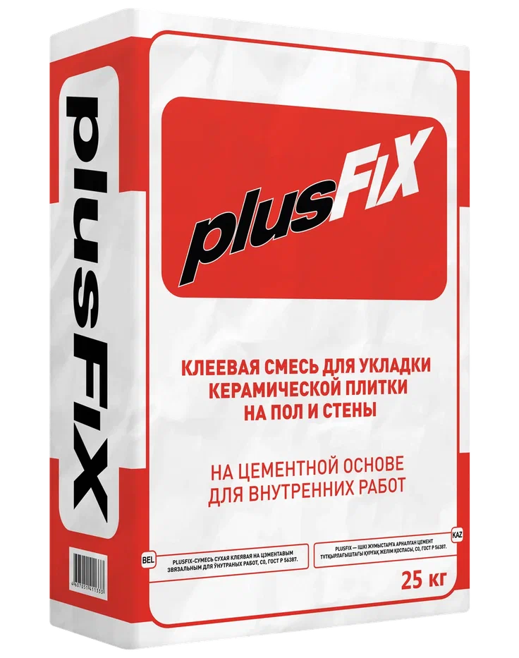 Купить PlusFix - клеевая смесь 25kg bag в Екатеринбурге