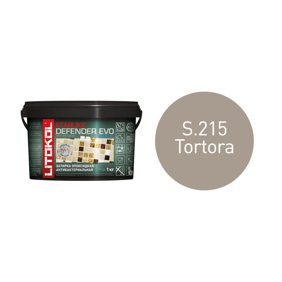Купить STARLIKE Defender EVO S.215 TORTORA антибакт.затир.смесь 2kg bucket в Екатеринбурге #2