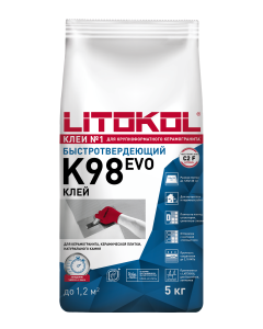Купить Litostone К98-серая-клеевая смесь 5kg Al.bag в Екатеринбурге