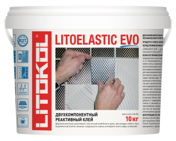 Купить LITOELASTIC EVO - двухкомпонентный клей 10kg bucket в Краснодаре-1