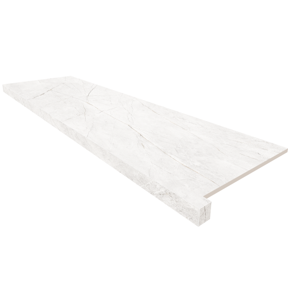 Купить Подоконник угловой NL00 33х160 непол. с боковым выступом (правый) в Ростове-на-Дону-1