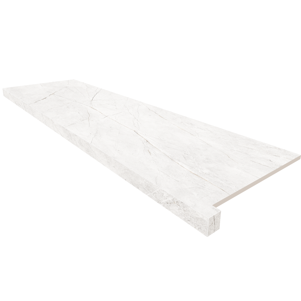 Купить Подоконник угловой NL00 33х160 непол. с боковым выступом (правый) в Екатеринбурге