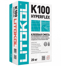Купить HYPERFLEX K100 белый-клеевая смесь 20kg bag в Екатеринбурге #2