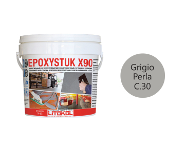 Купить EPOXYSTUK X90 C.30 GRIGIO PERLA 10kg bucket в Красноярске-1
