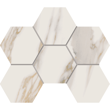 Купить Мозаика RM01 Hexagon 25x28,5 непол. в Уфе-1