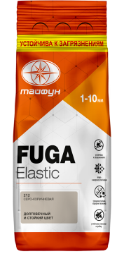 Купить Фуга "Тайфун Elastic" графитовая, №037, меш. 2кг в Воронеже
