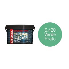Купить STARLIKE EVO S.420 VERDE PRATO затир.смесь (1kg bucket) в Екатеринбурге