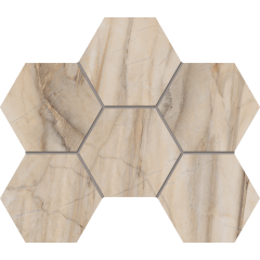 Купить Мозаика BR01 Гексагон 25x28,5x9 непол. в Екатеринбурге