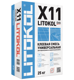 Купить LitoKol X11 EVO серый-клеевая смесь 25kg bag в Екатеринбурге #2