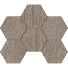 Купить Мозаика KW02 Гексагон 25x28,5 структур. в Екатеринбурге