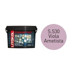 Купить STARLIKE EVO S.530 VIOLA AMETISTA эпоксидный состав 2,5kg bucket в Екатеринбурге