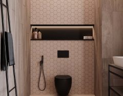 Купить Мозаика SF01 Гексагон 25x28,5 непол. в Екатеринбурге #3