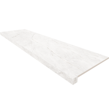 Купить Подоконник угловой NL00 33х120 полир. без бокового выступа (правый) в Самаре