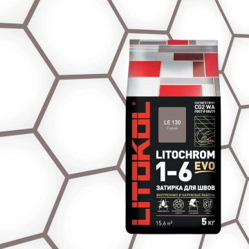 Купить LITOCHROM 1-6 EVO LE 130 серый 5kg Al.bag в Москве-1