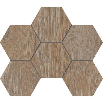 Купить Мозаика KW01 Гексагон 25x28,5x9 структур. в Екатеринбурге