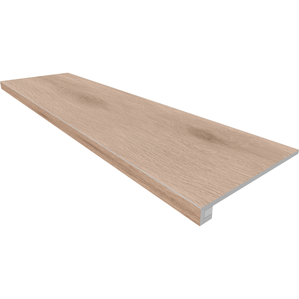 Купить Комплект (Ступень SI01 (33x120) непол. (прямоугол. бортик) без насечек + Подступенок (14,5x120)) в Екатеринбурге