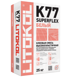 Купить SuperFlex K77 белый-клеевая смесь 25kg bag в Екатеринбурге #2