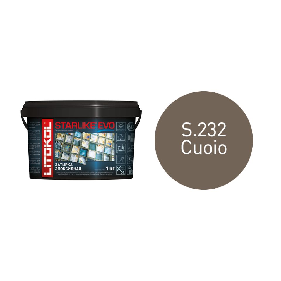 Купить STARLIKE EVO S.232 CUOIO затир.смесь (1kg bucket) в Екатеринбурге