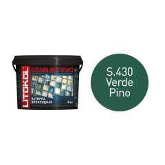 Купить STARLIKE EVO S.430 VERDE PINO затир.смесь (5kg bucket) в Екатеринбурге