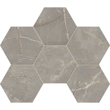 Купить Мозаика BR03 Гексагон 25x28,5x9 непол. в Екатеринбурге