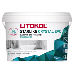 Купить STARLIKE EVO S.700 CRYSTAL затир.смесь (2,5 kg bucket) в Екатеринбурге