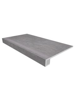 Купить Комплект (Ступень SR01 (33x120) непол. (прямоугол. бортик) с насечками + Подступенок (14,5x120)) в Екатеринбурге