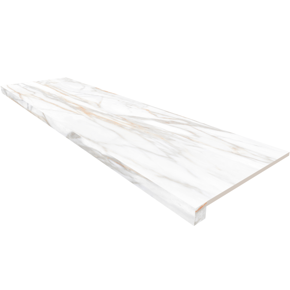 Купить Подоконник угловой SM02 33х120 полир. без бокового выступа (правый) в Ростове-на-Дону-1