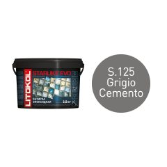 Купить STARLIKE EVO S.125 GRIGIO CEMENTO затир.смесь (2,5kg bucket) в Екатеринбурге #2
