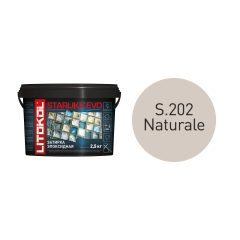 Купить STARLIKE EVO S.202 NATURALE затир.смесь (2,5kg bucket) в Екатеринбурге #2