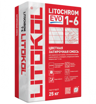 Купить LITOCHROM 1-6 EVO LE 100 пепельно-белый 25kg bag в Ростове-на-Дону-1