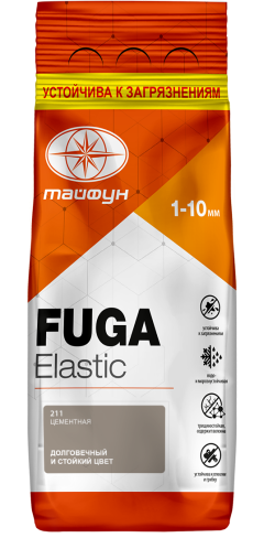 Купить Фуга "Тайфун Elastic" цементная, №211, меш. 2кг в Екатеринбурге