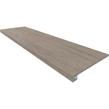 Купить Комплект (Ступень KW02 (33x120x9) структур. (прямоугол. бортик) без насечек + Подступенок (14,5x120x9)) в Екатеринбурге