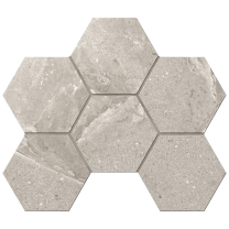 Мозаика KA03 Hexagon 25x28,5 непол.(10 мм)