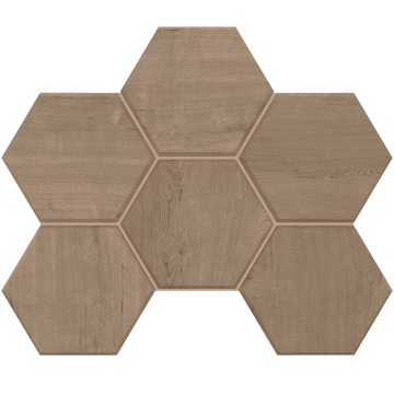 Купить Мозаика CW03 Гексагон 25x28,5x9 непол. в Екатеринбурге