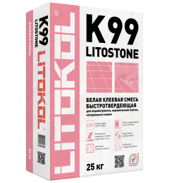Купить Litostone К99-белая-клеевая смесь 25kg bag в Екатеринбурге