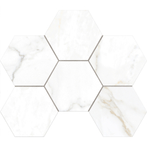Мозаика ID 01 Hexagon 25x28,5 Полированный
