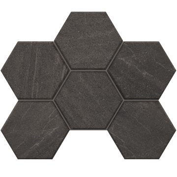 Купить Мозаика GB03 Гексагон 25x28,5x9 непол. в Екатеринбурге