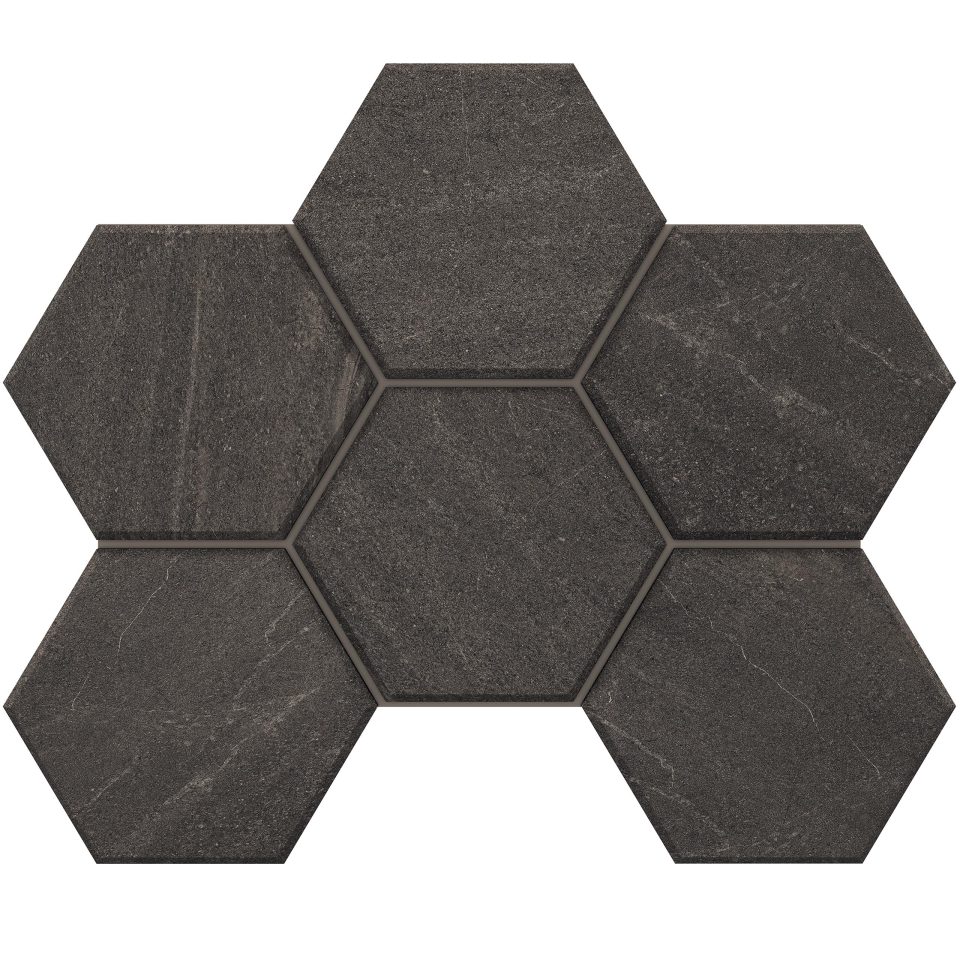 Купить Мозаика GB03 Гексагон 25x28,5x9 непол. в Екатеринбурге
