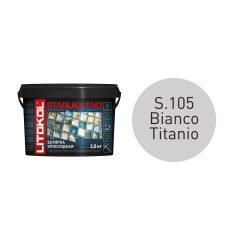 Купить STARLIKE EVO S.105 BIANCO TITANIO затир.смесь (2,5kg bucket) в Екатеринбурге #2