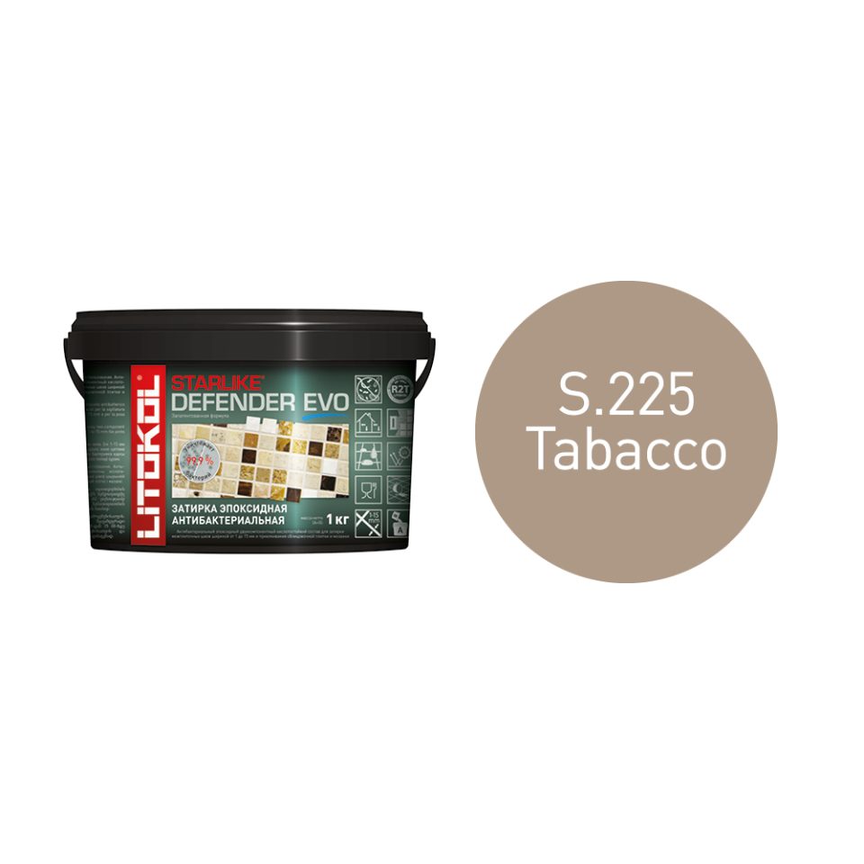 Купить STARLIKE Defender EVO S.225 TABACCO антибакт.затир.смесь 2kg bucket в Екатеринбурге #2