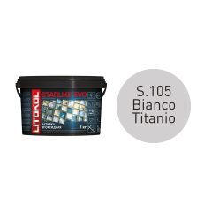 Купить STARLIKE EVO S.105 BIANCO TITANIO затир.смесь (1kg bucket) в Екатеринбурге #2