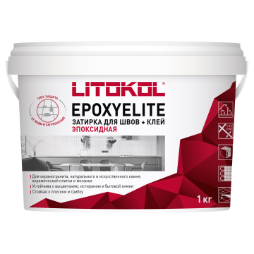 EpoxyElite E.06 МОКРЫЙ АСФАЛЬТ затир. смесь 1,0 kg bucket